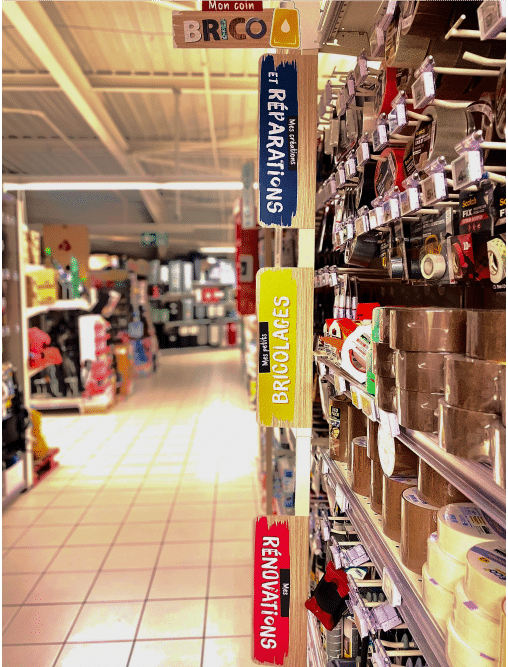 rayon bricolage leclerc