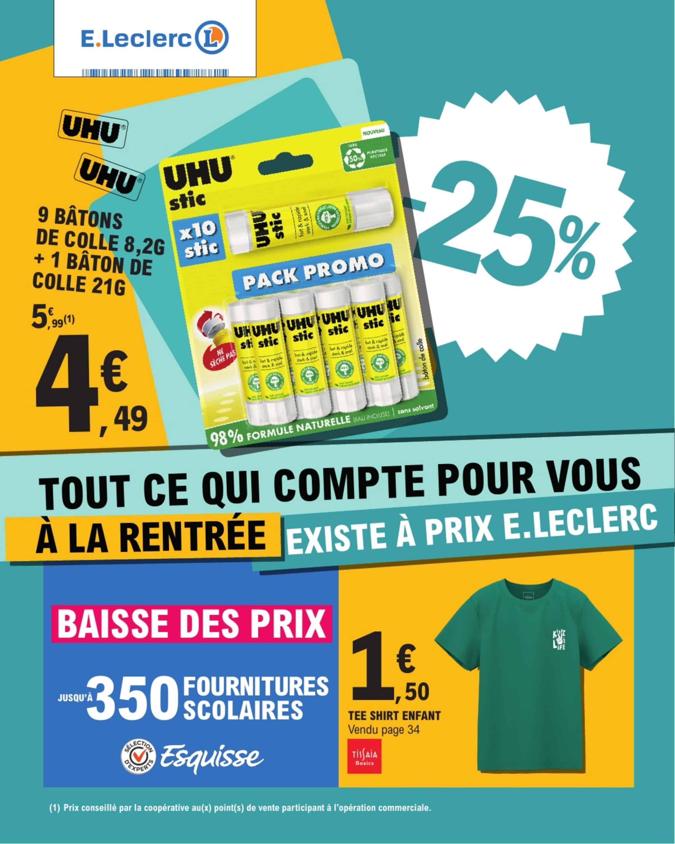 Catalogue rentrée des classes E.leclerc foix