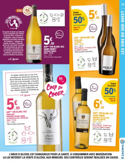 Foire aux vins d'automne page 11 E.Leclerc Foix