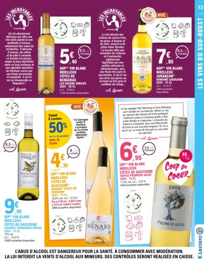 Foire aux vins d'automne page 13 E.Leclerc Foix
