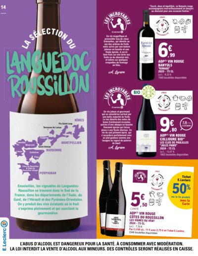 Foire aux vins d'automne page 14 E.Leclerc Foix
