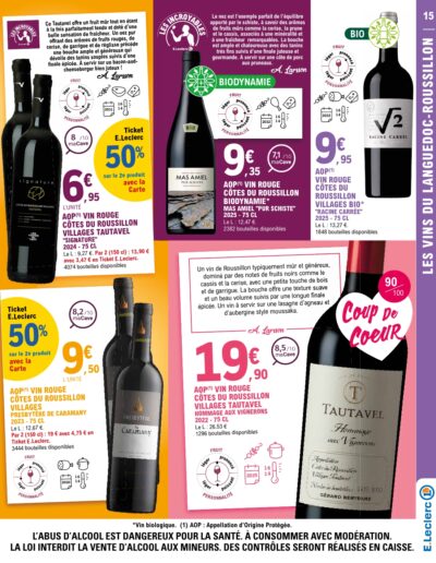 Foire aux vins d'automne page 15 E.Leclerc Foix