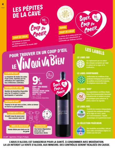 Foire aux vins d'automne page 4 E.Leclerc Foix