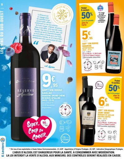 Foire aux vins d'automne page 8 E.Leclerc Foix