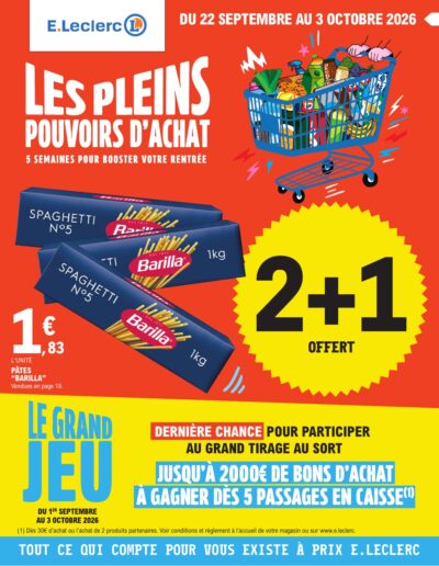 Vos promos du moment page 1 E.Leclerc Foix