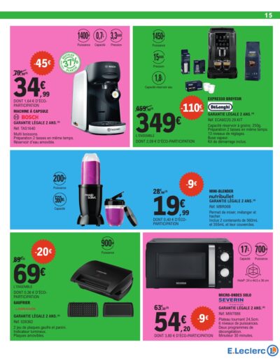 Vos promos du moment page 15 E.Leclerc Foix