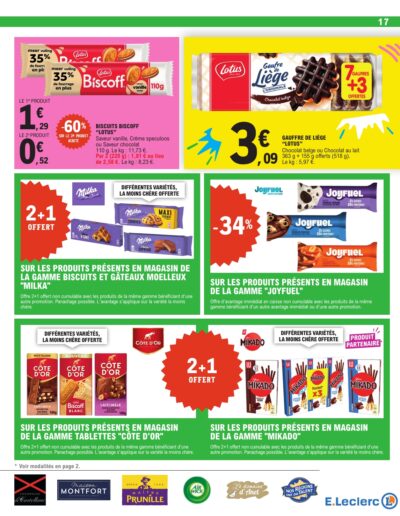 Vos promos du moment page 17 E.Leclerc Foix