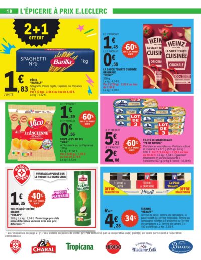 Vos promos du moment page 18 E.Leclerc Foix