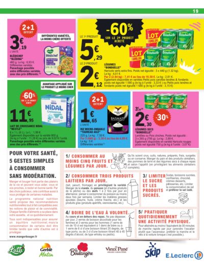 Vos promos du moment page 19 E.Leclerc Foix