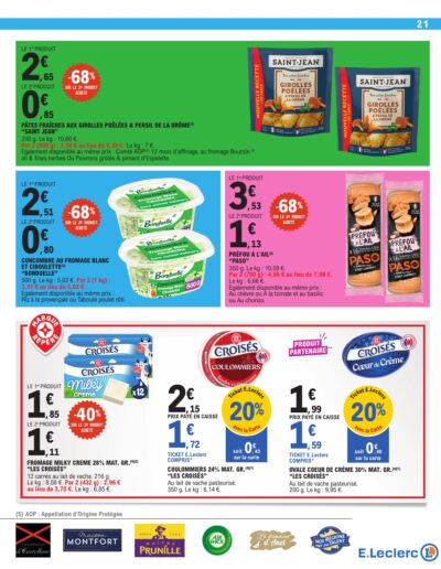 Vos promos du moment page 21 E.Leclerc Foix