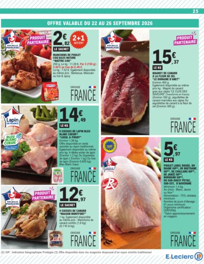 Vos promos du moment page 25 E.Leclerc Foix