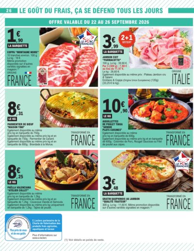 Vos promos du moment page 26 E.Leclerc Foix