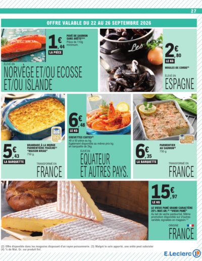 Vos promos du moment page 27 E.Leclerc Foix