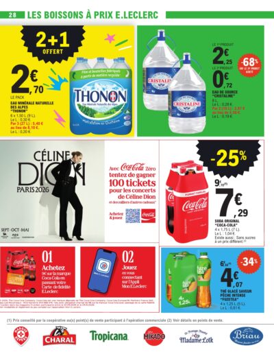 Vos promos du moment page 28 E.Leclerc Foix