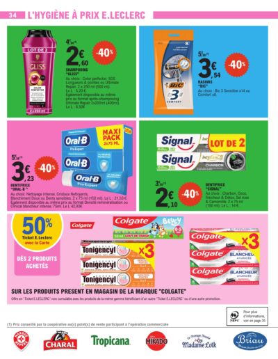 Vos promos du moment page 34 E.Leclerc Foix