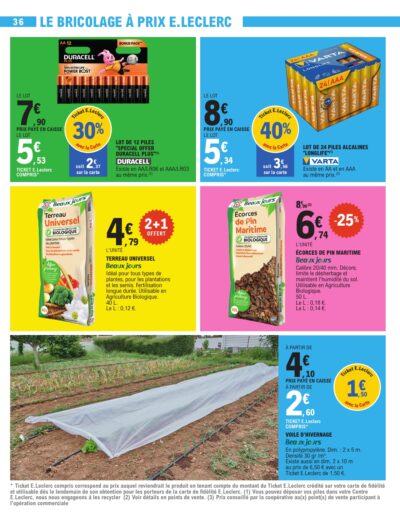 Vos promos du moment page 36 E.Leclerc Foix