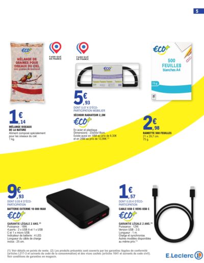 Vos promos du moment page 5 E.Leclerc Foix