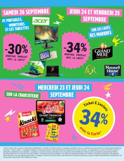 Vos promos du moment page 6 E.Leclerc Foix