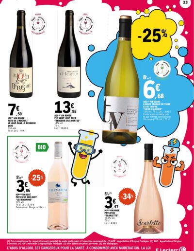 La potion des super promos page 33 E.Leclerc Foix