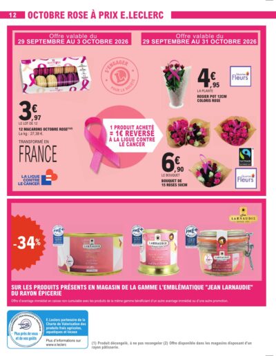 Un octobre gourmand page 12 E.Leclerc Foix