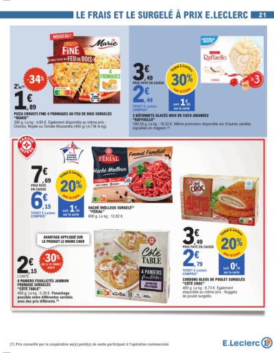 Un octobre gourmand page 21 E.Leclerc Foix