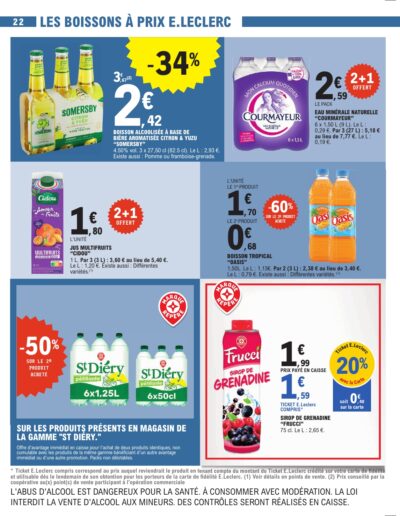 Un octobre gourmand page 22 E.Leclerc Foix