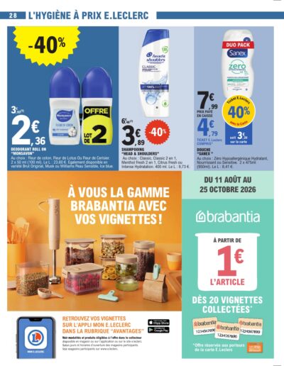 Un octobre gourmand page 28 E.Leclerc Foix