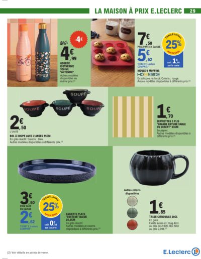 Un octobre gourmand page 29 E.Leclerc Foix