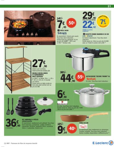 Un octobre gourmand page 31 E.Leclerc Foix