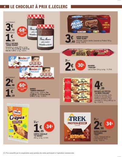Un octobre gourmand page 4 E.Leclerc Foix