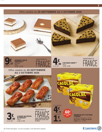 Un octobre gourmand page 7 E.Leclerc Foix